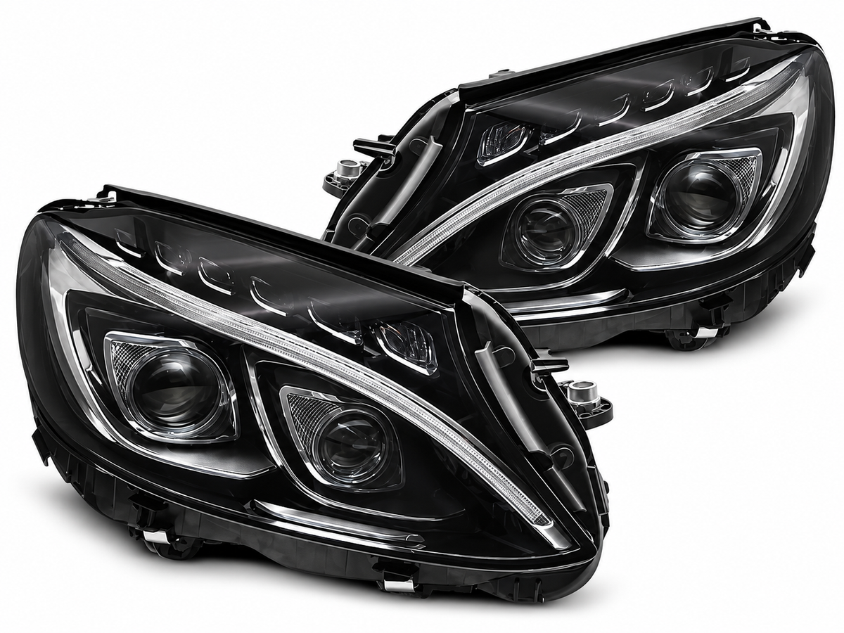 💕ART.10618 FARI ANTERIORI ADATTO  PER MERCEDES CLASSE C W205 14-18💕