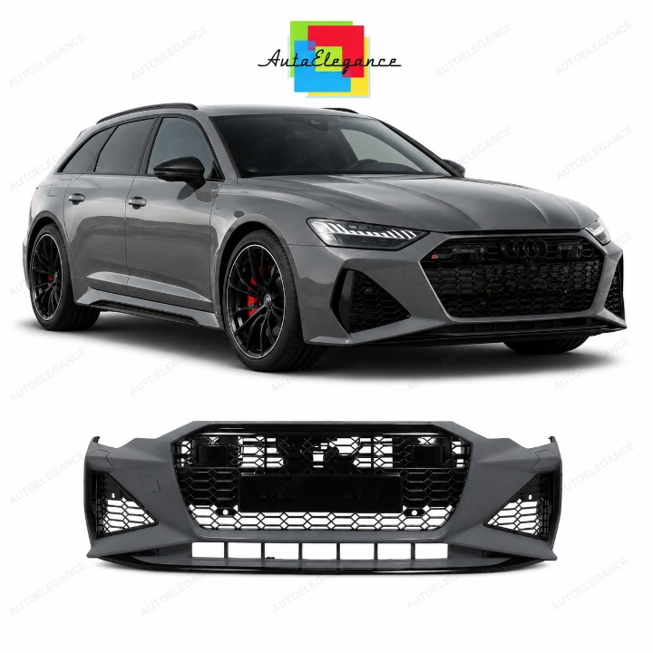 💕PARAURTI ANTERIORE AUDI A6 19-24 LOOK RS6 PDC ACC💕