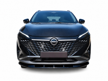 👉Splitter anteriore per Nissan Qashqai MK3 J12 facelift 2024- ABS nero lucido👈