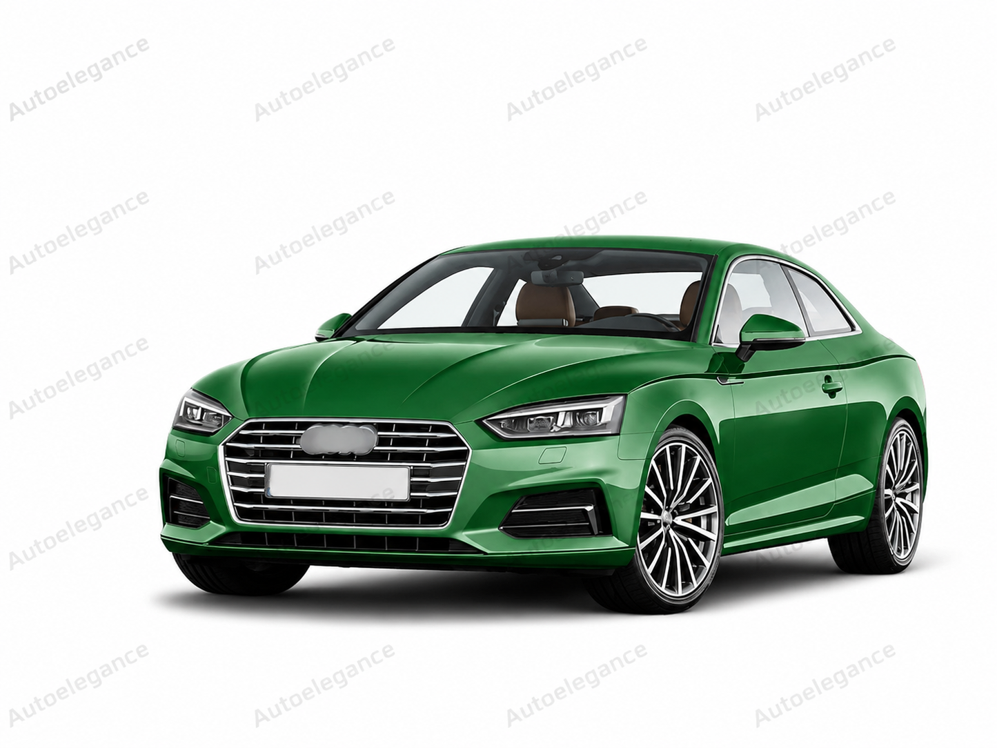 🔥ART.1944 GRIGLIA ADATTO PER AUDI A5 F5 15-19 LOOK S5 NERA PROFILI CROMATI🔥
