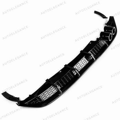 💫DIFFUSORE POSTERIORE NERO LUCIDO PER VW POLO 8 AW 2021-2025 ABS💫