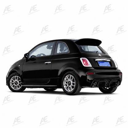 ART.9816 SPOILER Fiat 500 (2008-2024)ABARTH  NERO  LUCIDO