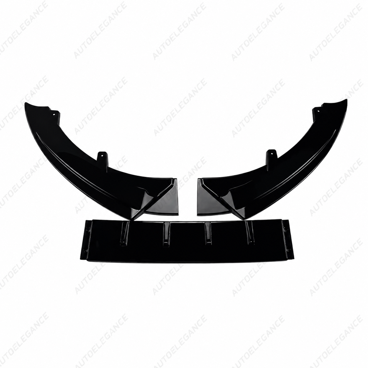 💫Splitter (3 Pezzi) Nero Lucido per Mini Cooper S e JCW F55 F56 F57 2014-2021💫