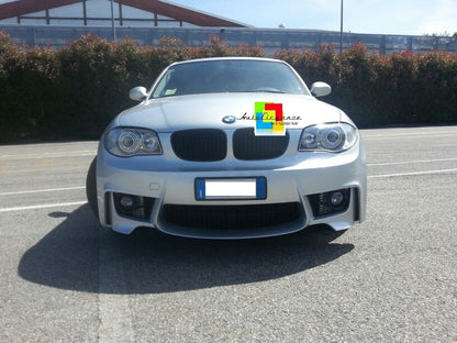 ⭐Paraurti anteriore adatto per BMW Serie 1 E81 E82 E87 E88 (2004-2011) 1M Desig⭐