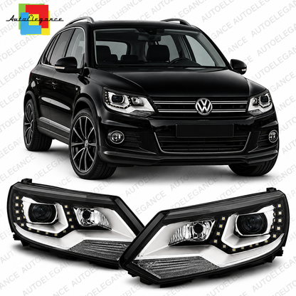 ART.7282 FARI ANTERIORI ADATTO PER VOLKSWAGEN TIGUAN 11-15