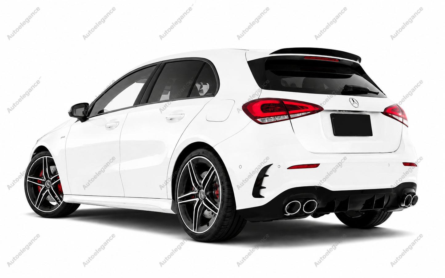 🔥ART.9929 SPOILER POSTERIORE STILE AMG MERCEDES A A35 A45 W177 NERO LUCIDO🔥