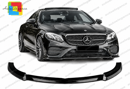💕 Splitter Anteriore Adatto per Mercedes C238 ABS Nero Lucido V1 💕