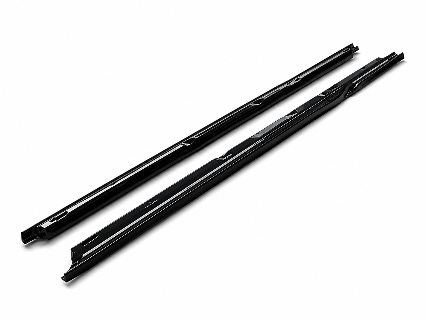 💕  Sotto minigonne  adatto per   AUDI A3 SPORTBACK 8V nero lucido 💕