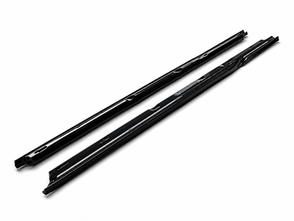 💕  Sotto minigonne  adatto per   AUDI A3 SPORTBACK 8V nero lucido 💕