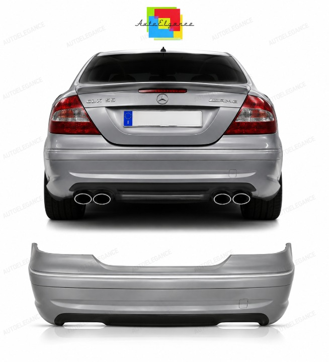 💕PARAURTI POSTERIORE MERCEDES CLK 200-500 W209 C209 02-09 LOOK AMG C63💕