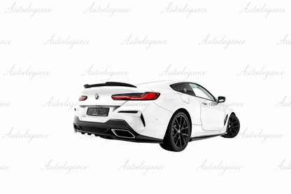 🔥ART.9594 SPLITTER POSTERIORE (CON BARRE VERTICALI) BMW 8 COUPE M-PACK G15🔥