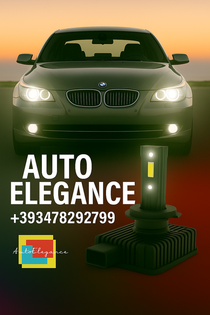 COPPIA LAMPADE D2S LED DA XENON A LED PER  BMW SERIE 5 E60 E61