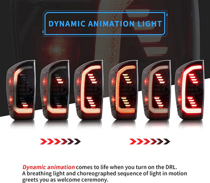 LED Headlights and Taillights Compatible with Toyota Tacoma 2016-2019