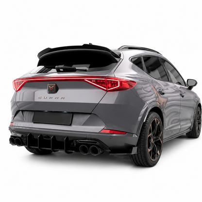 👉Spoiler Labbro Paraurti Posteriore Cupra Formentor MK1 20-24  Nero Lucido👈