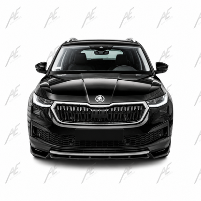 💕SPLITTER  Skoda Kodiaq Mk1 FL 2021+  NERO  LUCIDO 💕