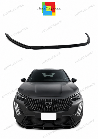 SPLITTER SUITABLE FOR VW GOLF 8 GTI GTD RLINE LOOK GLOSSY BLACK SPORTY DESIGN 