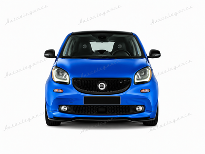 🔥ART.0338 SOTTO PARAURTI ADATTO PER SMART 453 ABS LOOK BRABUS (GREZZO)🔥