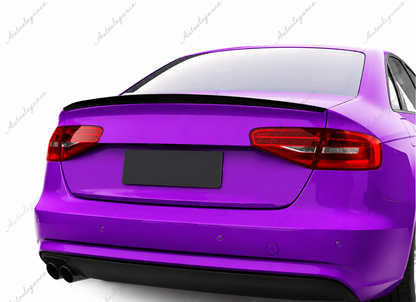 🔥ART.9878 SPOILER STILE S4 NERO LUCIDO PER AUDI A4 B8.5 FACELIFT 12-16🔥
