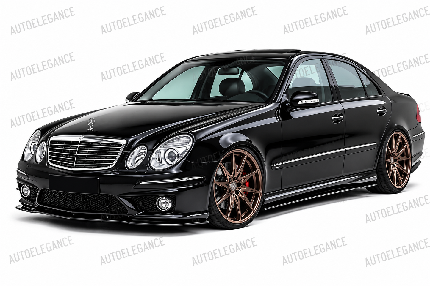 💕 ART.10057 SPLITTER MERCEDES  CLASSE E W211 AMG 2002-2009💕