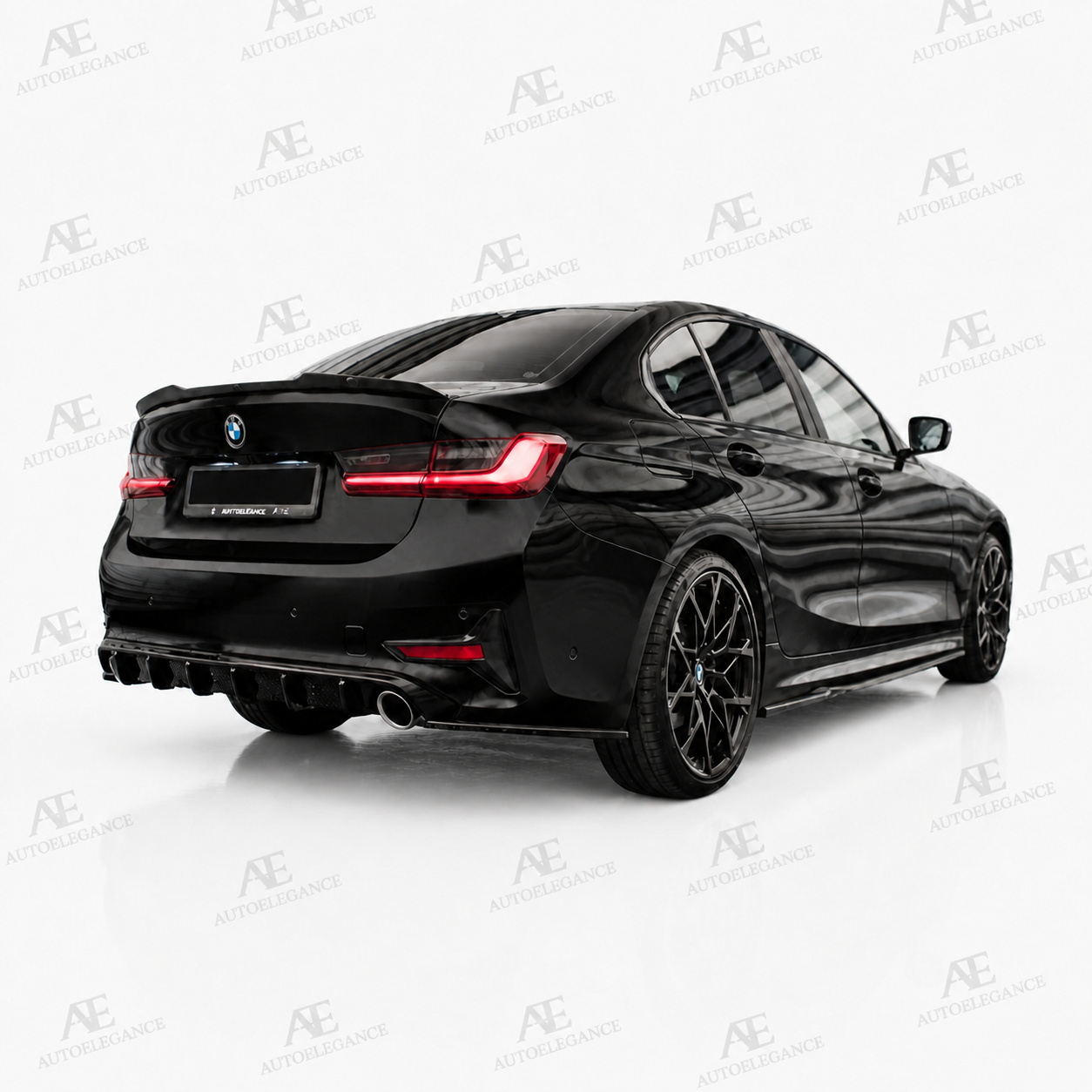💕ART.9744 DIFFUSORI BMW 3 G20 2019+ NERO LUCIDO💕