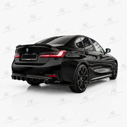 💕ART.9744 DIFFUSORI BMW 3 G20 2019+ NERO LUCIDO💕