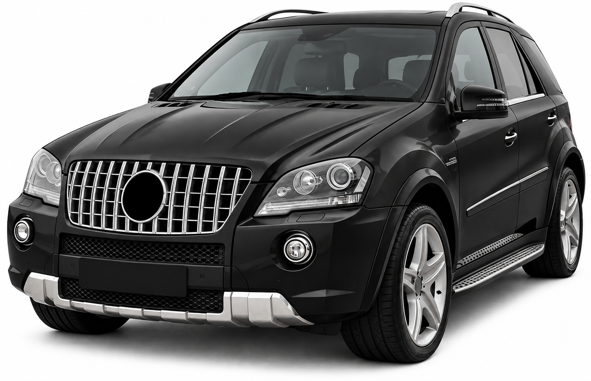 👉Griglia Panamericana Cromata adatto per Classe ML (W164) Facelift 09-11 👈