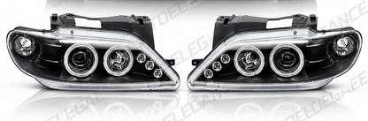 ART.10710 FARI  ANTERIORI ADATTO  PER CITROEN XSARA 97-00 NERO