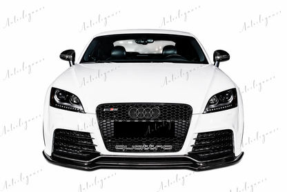 🔥ART.0931 GRIGLIA PER AUDI TT 8J 2006-2014 LOOK RSTT QUATTRO NERO LUCIDO🔥