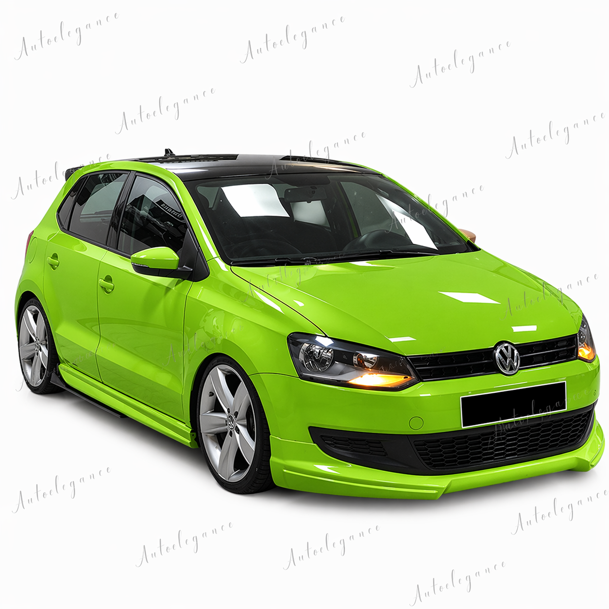 🔥ART.9576 MINIGONNE LATERALI IN PLASTICA GREZZO PER POLO Mk5 / 2009-2017🔥