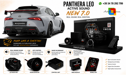 💕ART.2672 PANTHERA Soundsystem Booster 7.0 -Toyota Supra Mk5💕