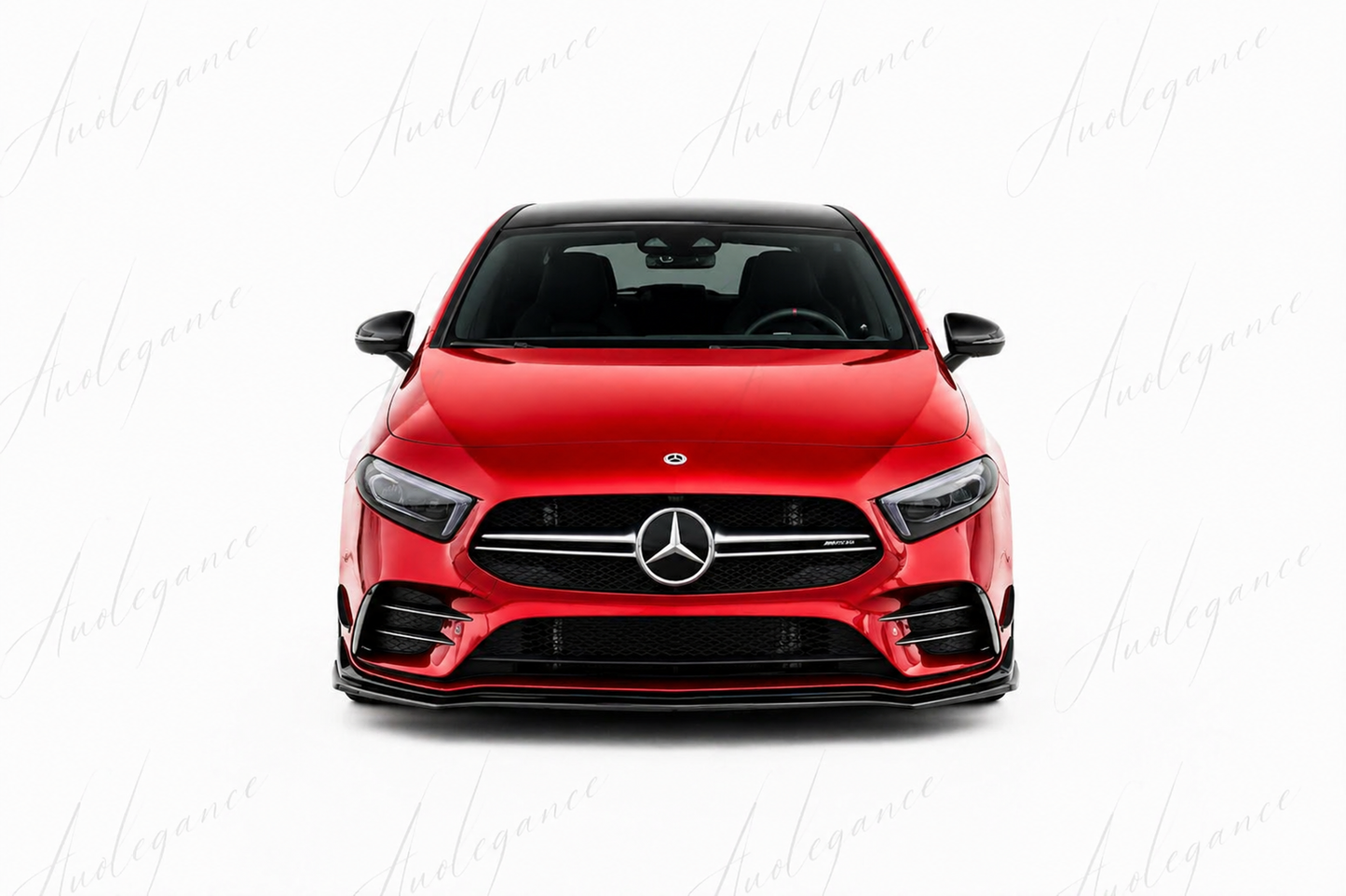 🔥ART.0066 SPLITTER ADATTO PER MERCEDES CLASSE A W177 AMG NERO LUCIDO🔥