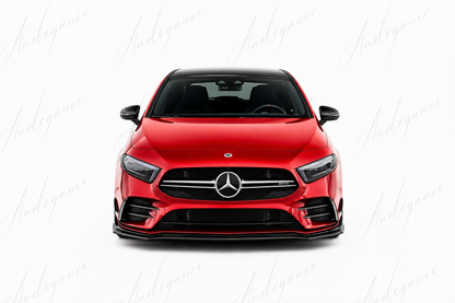 🔥ART.0066 SPLITTER ADATTO PER MERCEDES CLASSE A W177 AMG NERO LUCIDO🔥