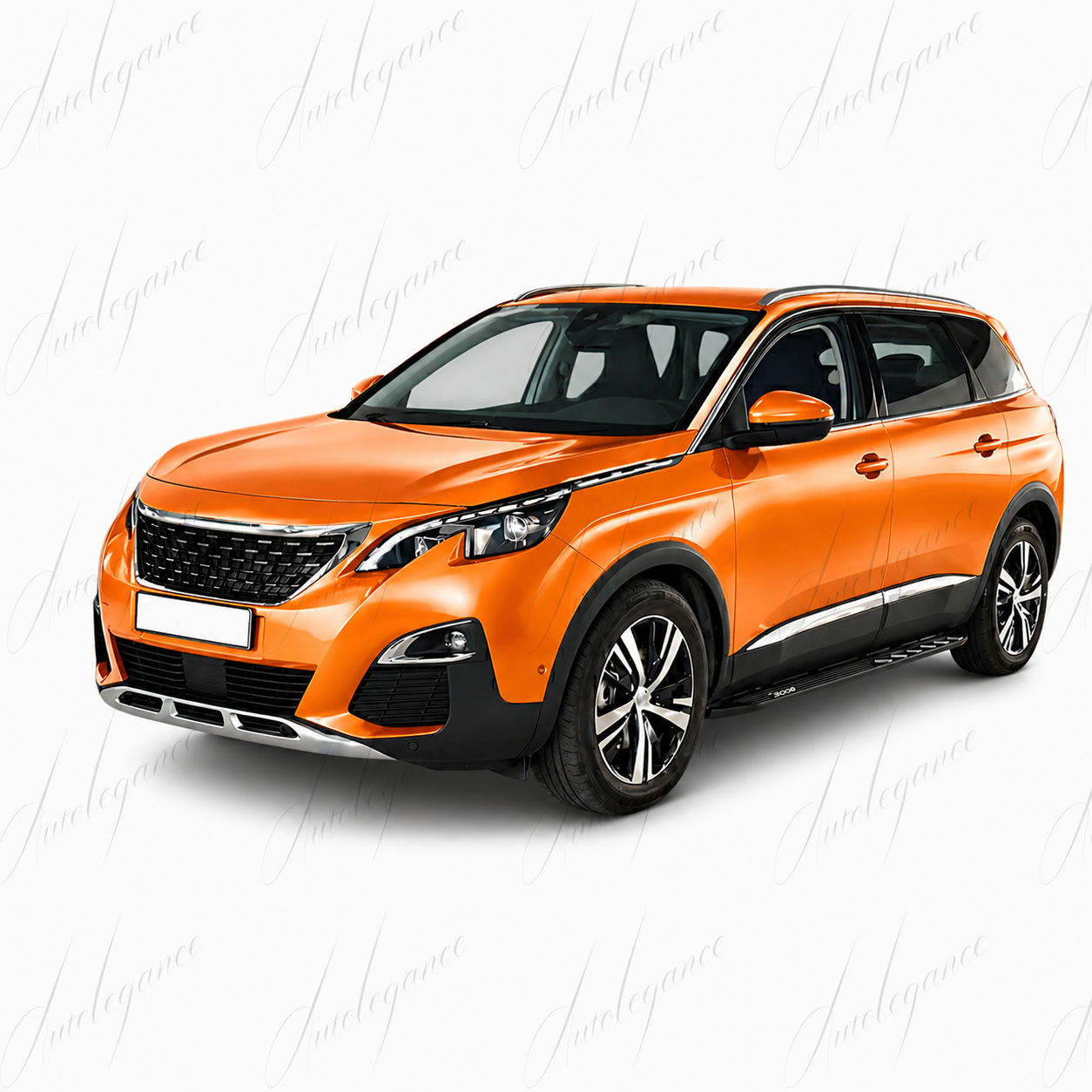 🔥ART.9720 PEDANE LATERALI STILE OE NERO ADATTO PER PEUGEOT 5008 2017-2024🔥
