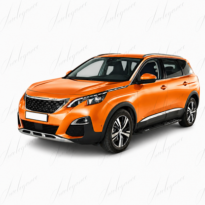🔥ART.9720 PEDANE LATERALI STILE OE NERO ADATTO PER PEUGEOT 5008 2017-2024🔥