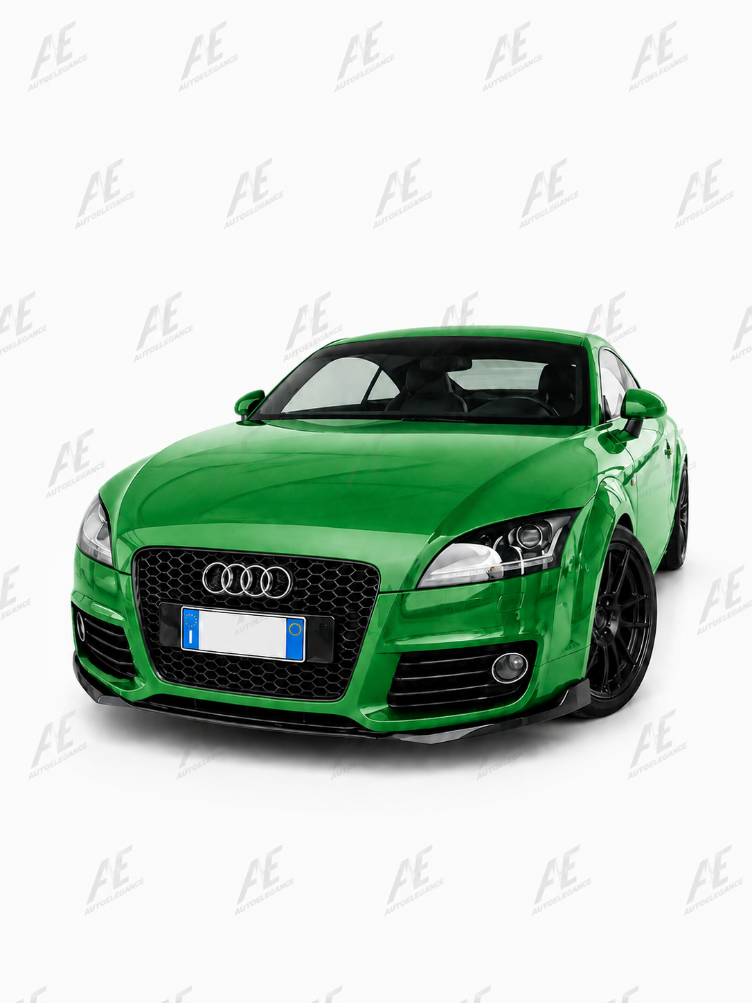 💕ART.0100 Splitter Audi TT solo per standard + sline nero lucido 💕