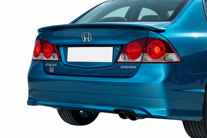 👉Spoiler Labbro Posteriore Adatto per Honda Civic MK8 2006-2011 PU Grezzo👈