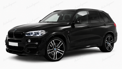 🔥ART.9975 SPLITTER ANTERIORE PER BMW X5 F15 NERO LUCIDO M SPORT 13-18🔥