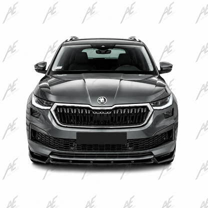 💕SPLITTER  Skoda Kodiaq Mk1 FL 2021+  NERO  LUCIDO 💕