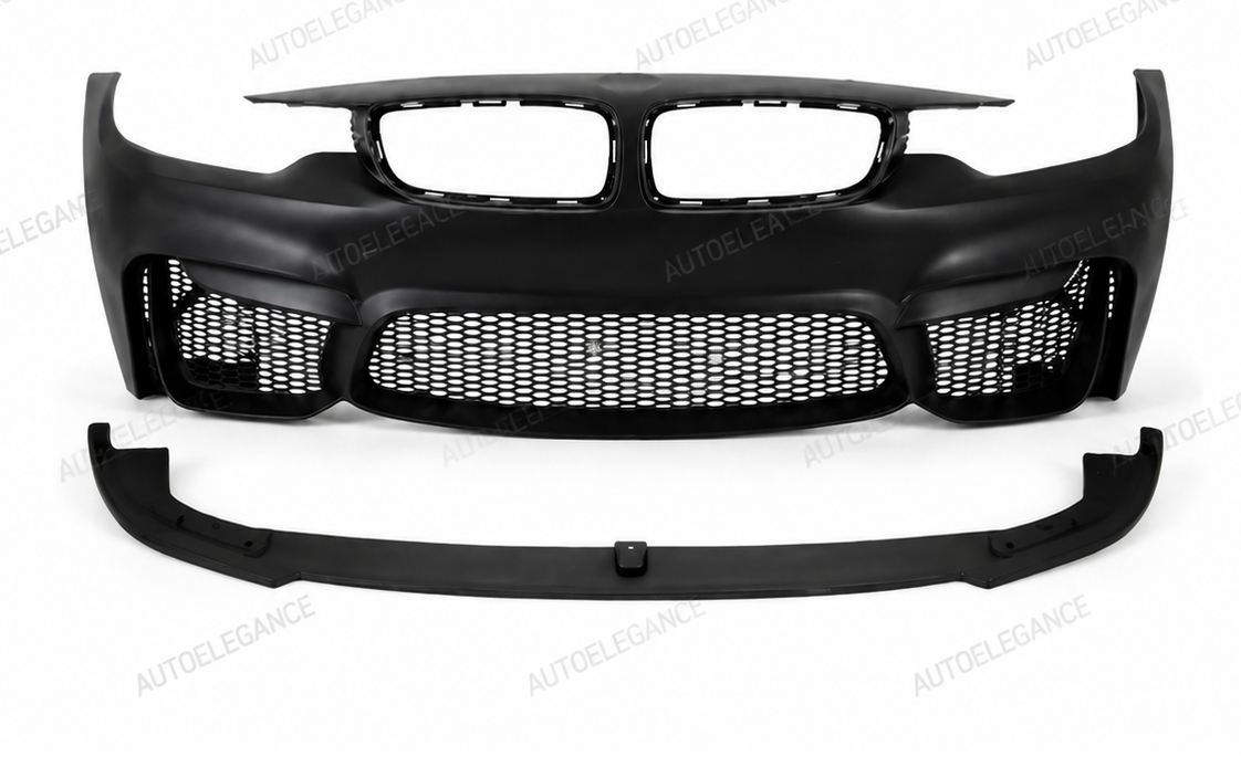💕PARAURTI ANTERIORE BMW F32 F33 F36 LOOK M4 SPOILER LIP 💕