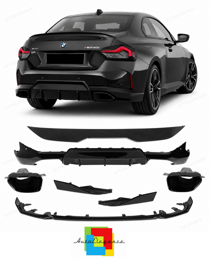 💕BODYKIT   BMW SERIE 2 G42  NERO  LUCIDO  💕