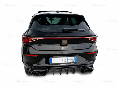 🔥ART.2020 DIFFUSORE ADATTO PER CUPRA LEON 2020+ NERO LUCIDO🔥
