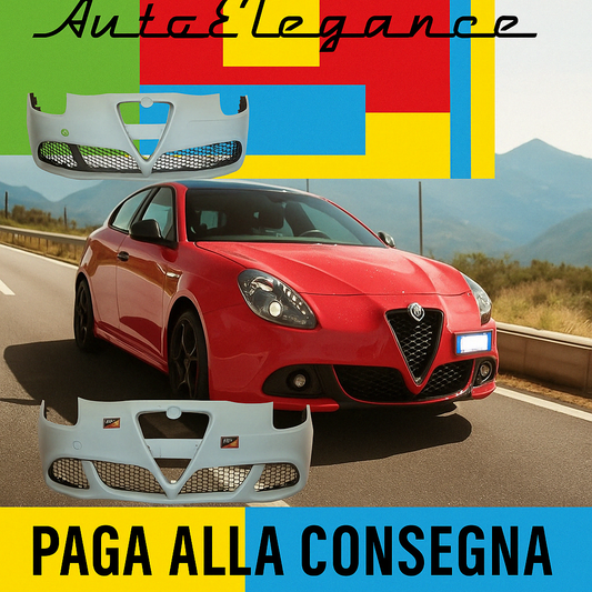 😍 PARAURTI ANTERIORE ADATO PER ALFA ROMEO GIULIETTA TUNING 😍