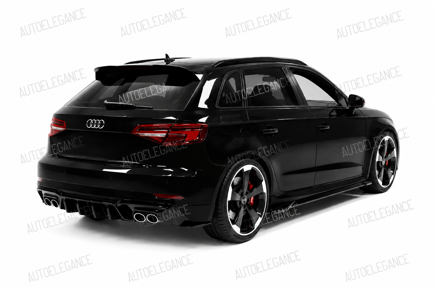 💕ART.10086 DIFFUSORE LOOK RS3 AUDI A3 8V SLINE RESTYLING 2017+  💕