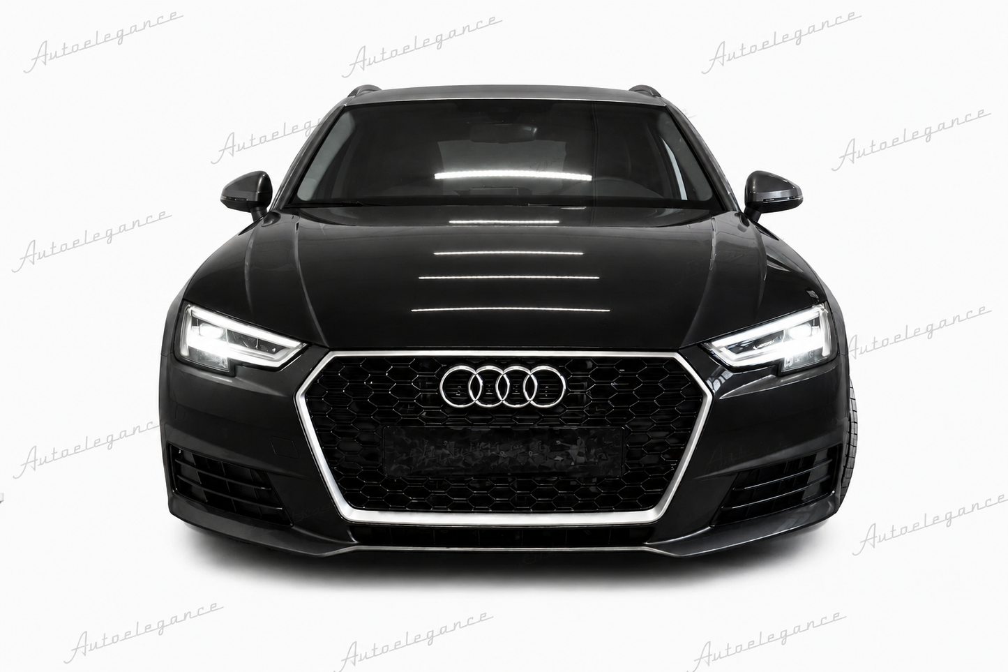 🔥ART.0602 GRIGLIA ADATTO PER AUDI  A4 B9 2015-2019 LOOK RS4 BORDO SATINATO🔥