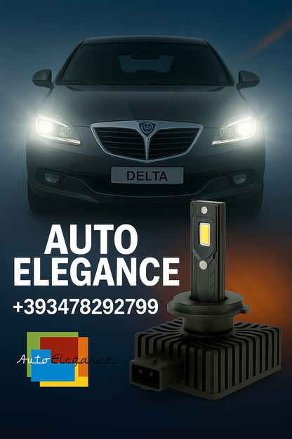 💕COPPIA LAMPADE D1S LED DA XENON A LED PER LANCIA DELTA III💕