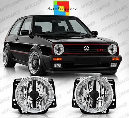 ART.10734 FARI  ANTERIORI ADATTO PER VW GOLF II 2 08.83-08.91