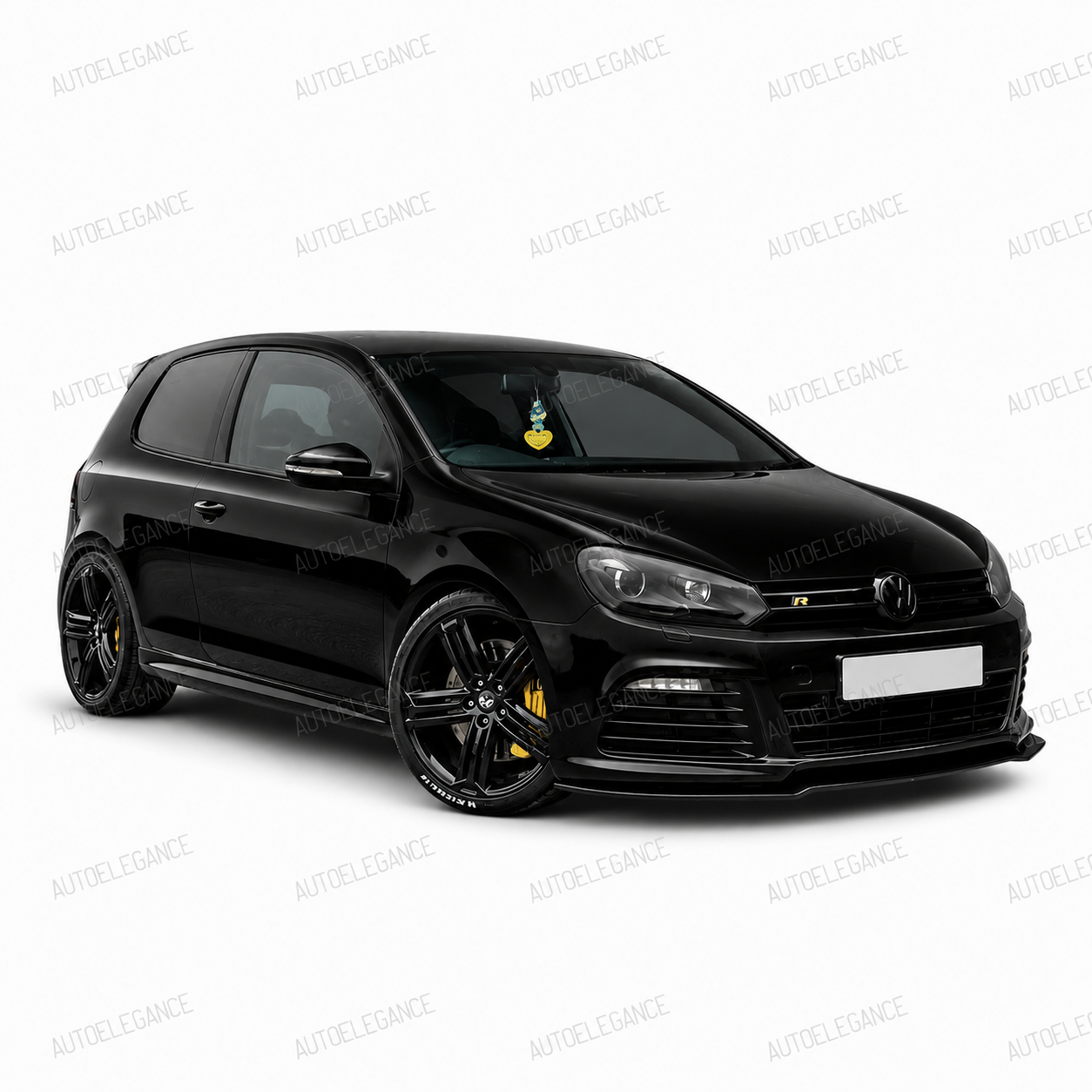 💕ART.10093 SPLITTER VW Golf 6 R20 (2008-2014) Nero lucido💕