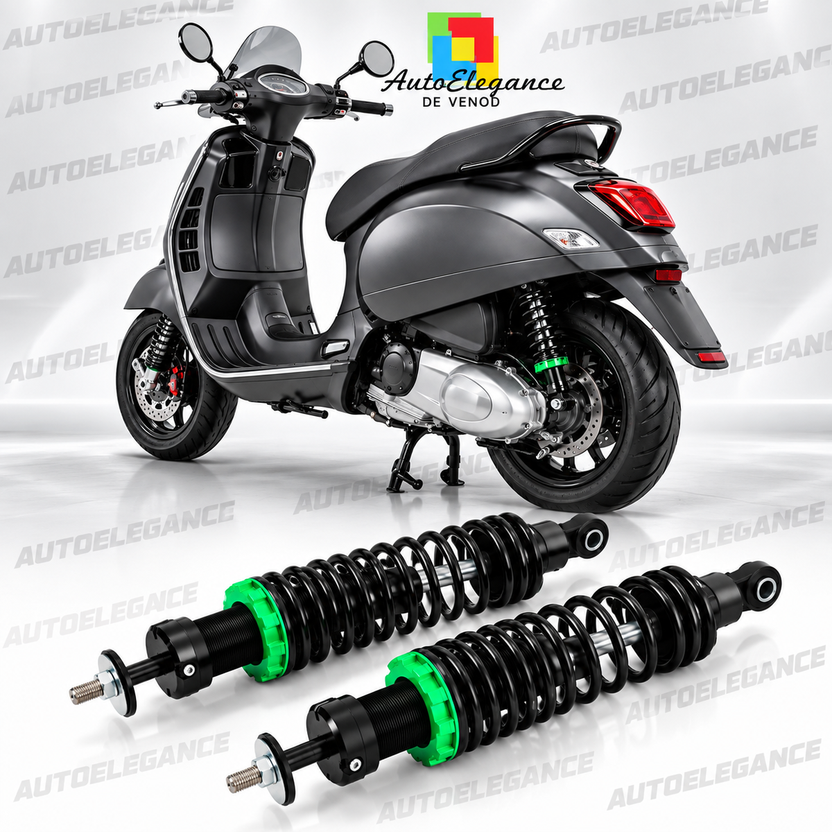 ART.10681 KIT AMMORTIZZATORI FINEST RPO ANTERIORI POSTERIORI PER VESPA GTS GTV