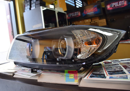 U-LED 3D Xenon Headlights suitable for BMW 3 Series E90 Limousine E91 Touring (03.2005-08 