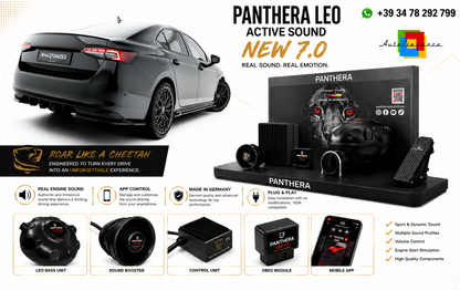 💕ART.2672 PANTHERA Soundsystem Booster 7.0-Skoda Superb Sportline Mk4💕